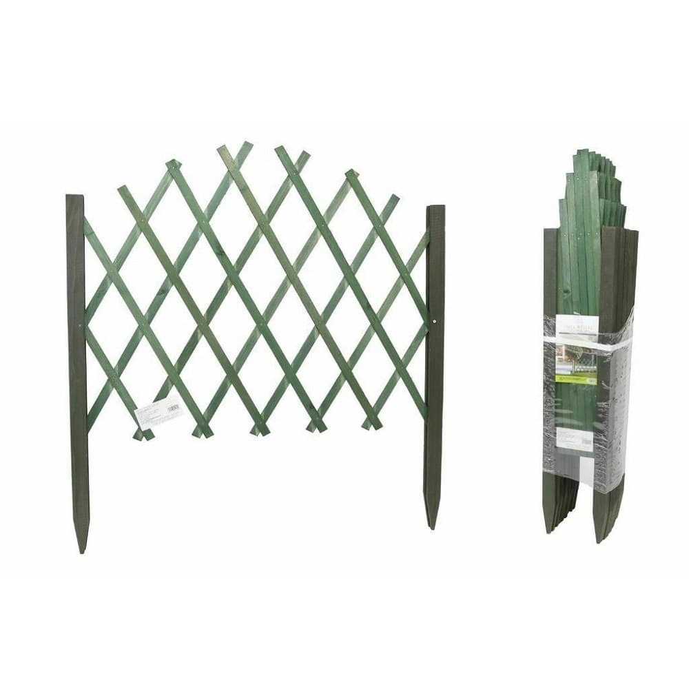 Traliccio In Legno Rete Estensibile Verde Rampicanti Staccionata 117x65cm 219840 Articoli da Giardino > Arredo giardino > Prodotti Da Esterno Trade Shop italia - Napoli, Commerciovirtuoso.it