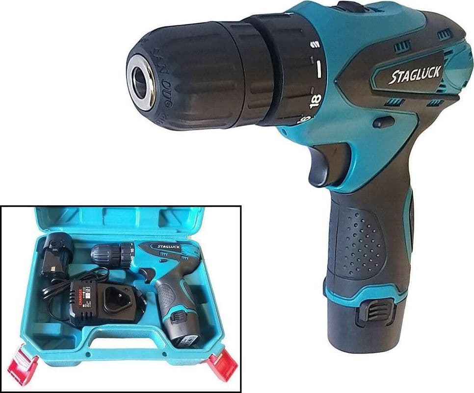 Trapano Avvitatore A Batteria A Litio Valigetta 14.4v Cordless Doppia Batteria Casa, arredamento e bricolage > Bricolage e fai da te > Trapani e Avvitatori > Elettroutensili Trade Shop italia - Napoli, Commerciovirtuoso.it