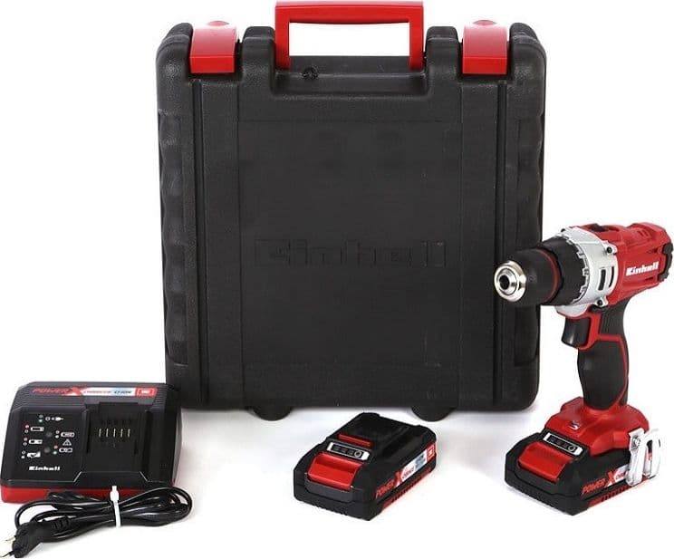 TRAPANO AVVITATORE EINHELL 18V TE-CD 18/2 LI KIT 2 BATTERIE VALIGETTA Fai da te/Utensili elettrici e a mano/Utensili elettrici/Trapani/Trapani avvitatori Trade Shop italia - Napoli, Commerciovirtuoso.it