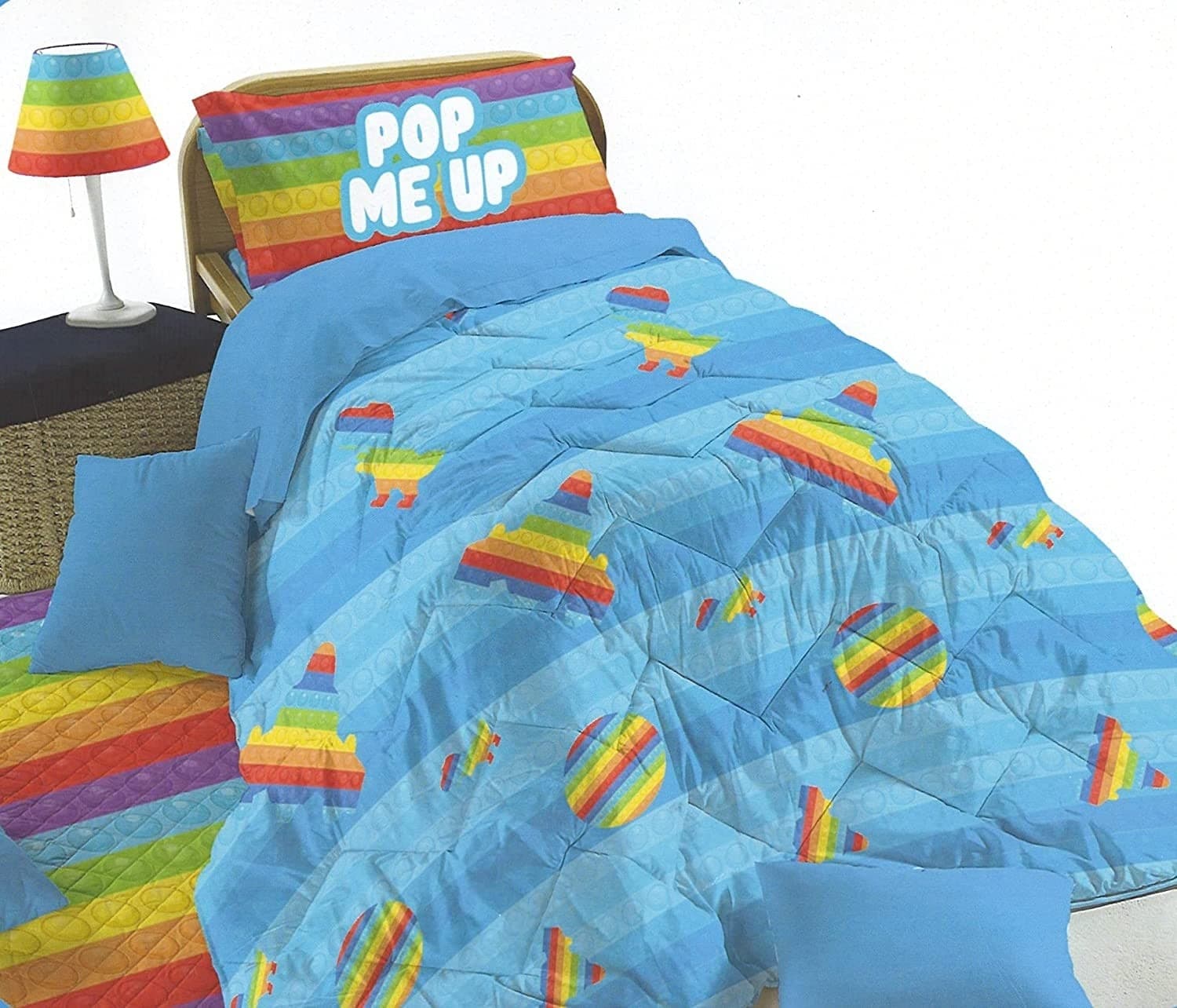 Trapunta Letto Singolo 1 Piazza Pop Bubble Trapunta per Letto Bambini Fantasia Colorata Imbottitura Sofy Anallergica 170x260 Cm Casa e cucina/Tessili per la casa/Biancheria per la cameretta/Trapunte e copriletti La Bottega del Risparmio - Bari, Commerciovirtuoso.it
