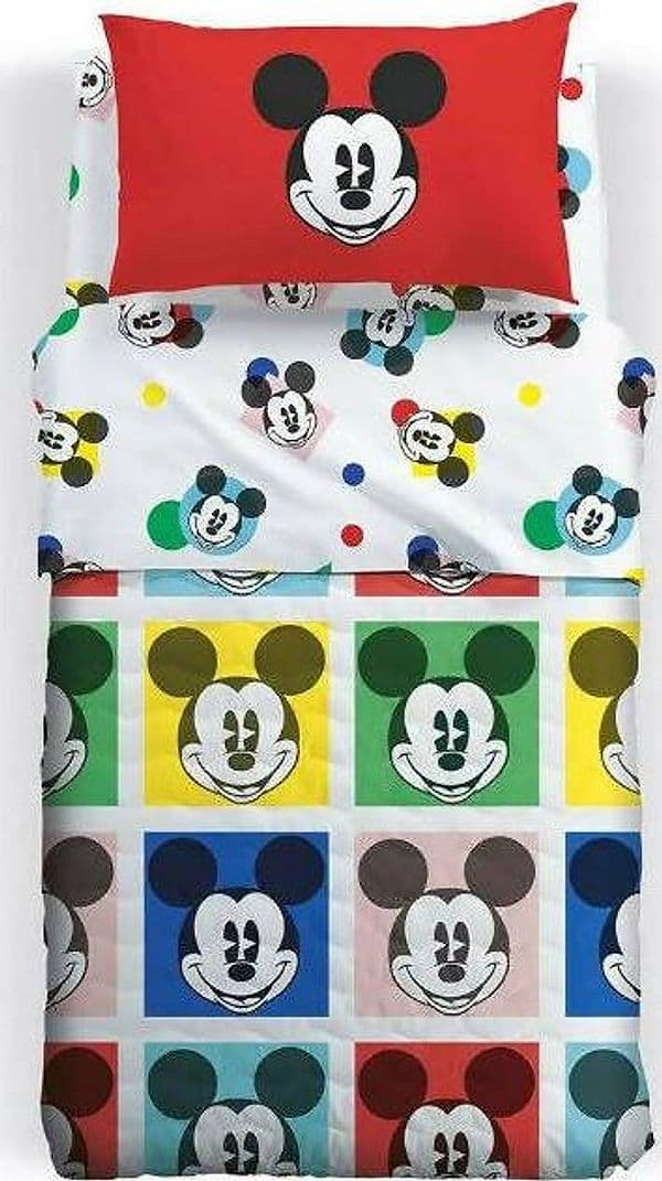 Trapunta Singola Mickey Mouse Caleffi Colors Disney Misura 170x260 In Cotone 100% E Fiocco Fi Poliestere Anallergico Piumone Topolino Casa e cucina/Tessili per la casa/Biancheria per la cameretta/Trapunte e copriletti Puleo Casa - Palermo, Commerciovirtuoso.it