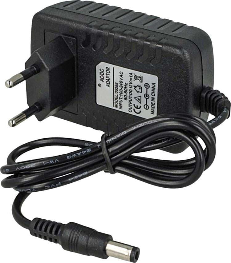 Trasformatore-Alimentatore-12W-CV-12V-1A-Con-Spina-UE-da-Presa-Casa-AC220V-a-DC-12V-1A-Ledlux