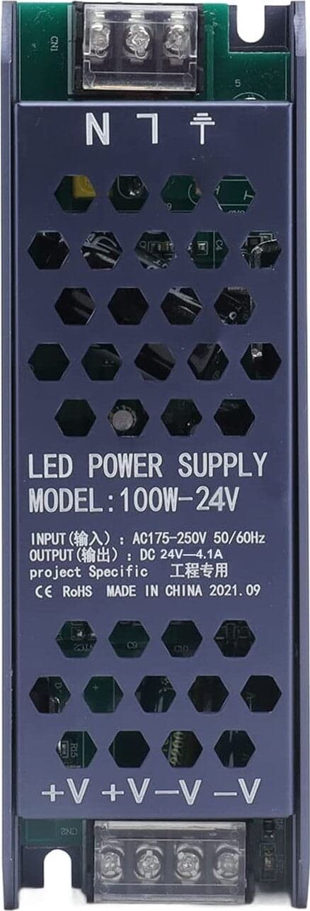 Trasformatore Dc 24v slim 4.16A Regolato da 100W Driver di Alimentazione LED Ac175-250v Fai da te/Materiale elettrico/Trasformatori Zencoccostore - Formia, Commerciovirtuoso.it