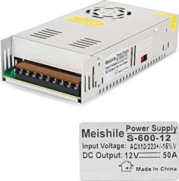 Trasformatore Elettrico 110/220v Ac to Dc 12v 600 Watt Trasformatore Con Protezione Da Surriscaldamento Commercio Industria e Scienza/Impianti elettrici/Componenti passivi/Trasformatori/Trasformatori di potenza BBuy - Battipaglia, Commerciovirtuoso.it
