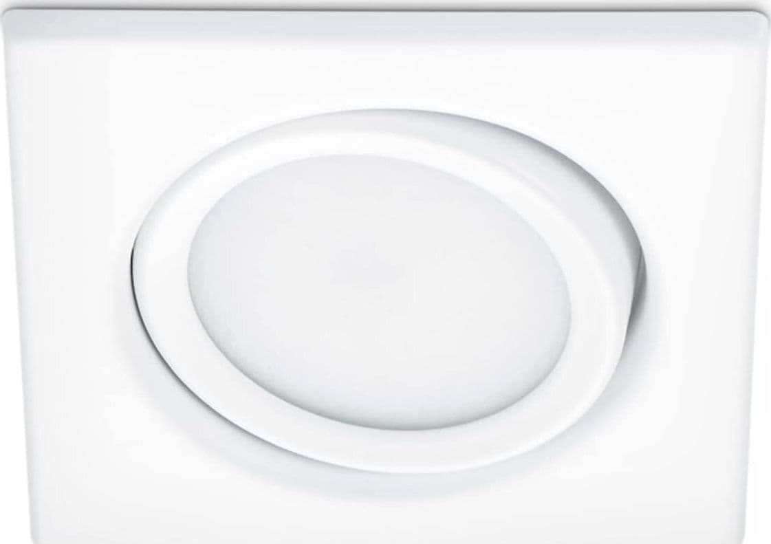 TRIO---1-FARETTO-RILA-DA-INCASSO-LED-QUADRATO-ORIENTABILE-BIANCO-8x8-CM-1x-SMD-LED,-5W-·-1x-450lm,-3000K