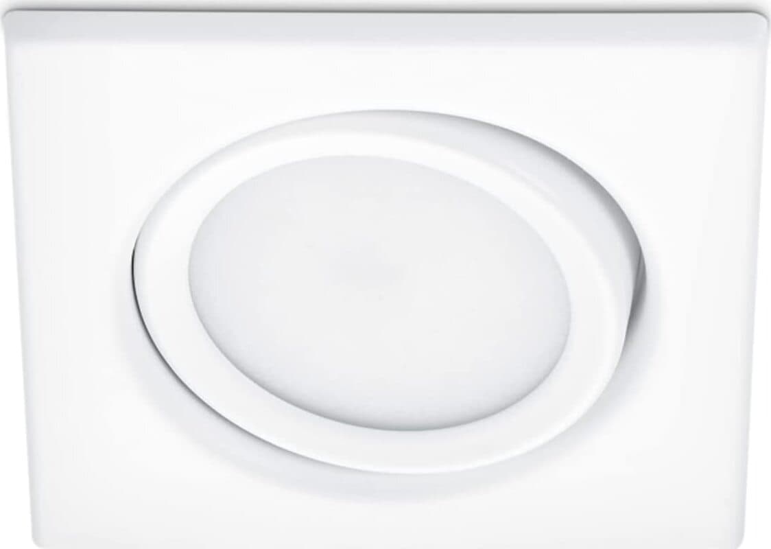 TRIO---1-FARETTO-RILA-DA-INCASSO-LED-QUADRATO-ORIENTABILE-BIANCO-8x8-CM-1x-SMD-LED,-5W-·-1x-450lm,-3000K