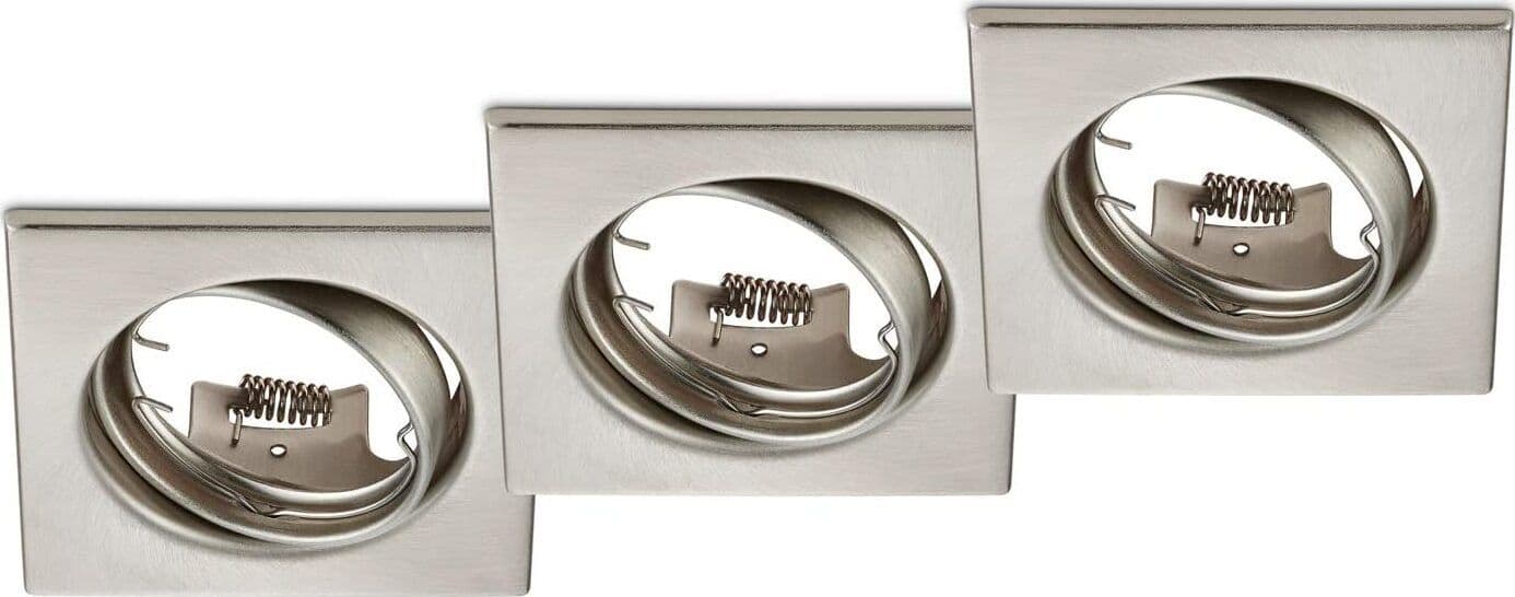 TRIO---KIT-3-FARETTI-JURA-QUADRATI-ORIENTABILI-IN-NICKEL-OPACO-3x-GU10-·-max.-15W