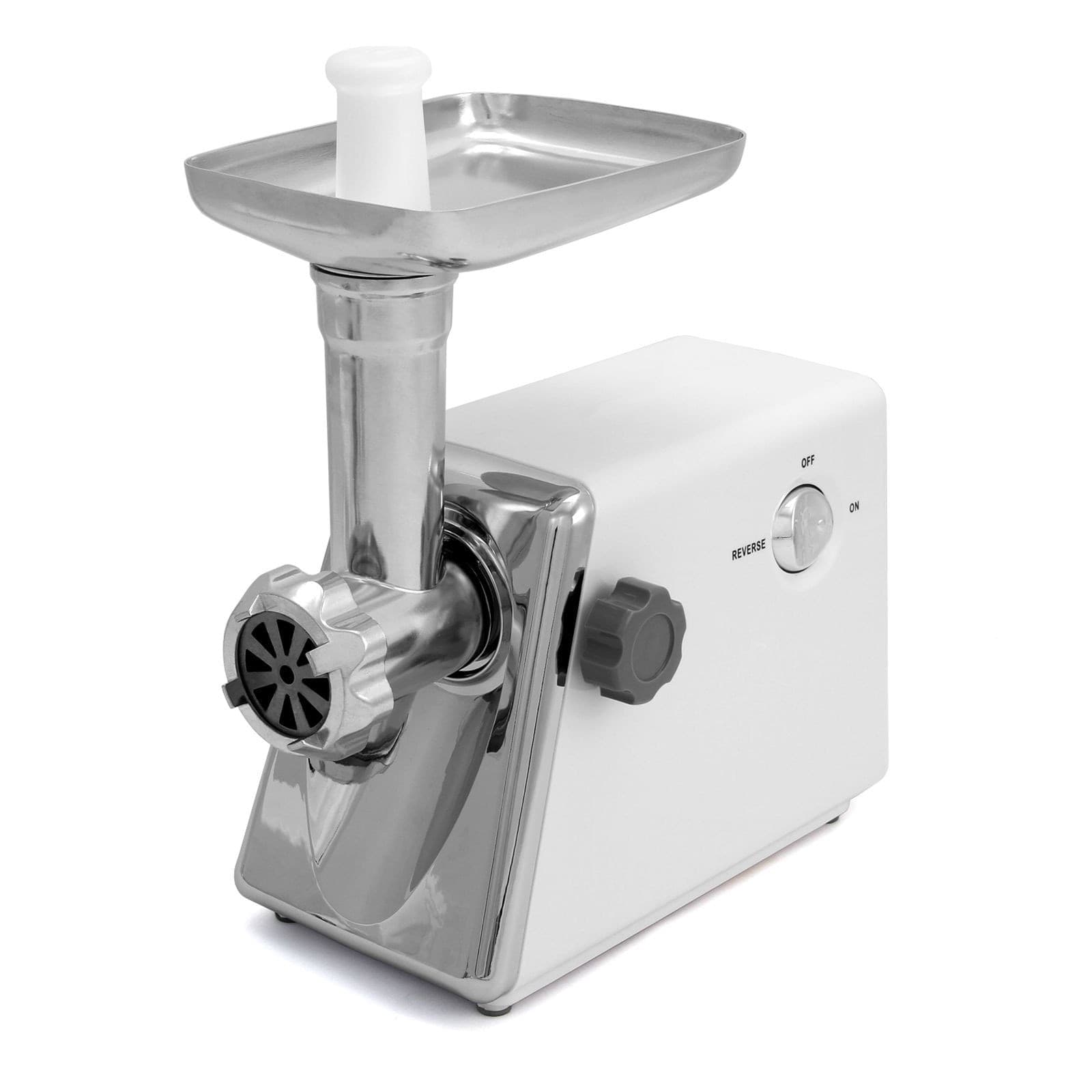 TRITACARNE SALSICCE ELETTRICO 900 WATT ALIMENTI DA CUCINA IN ACCIAIO INOX CARNE