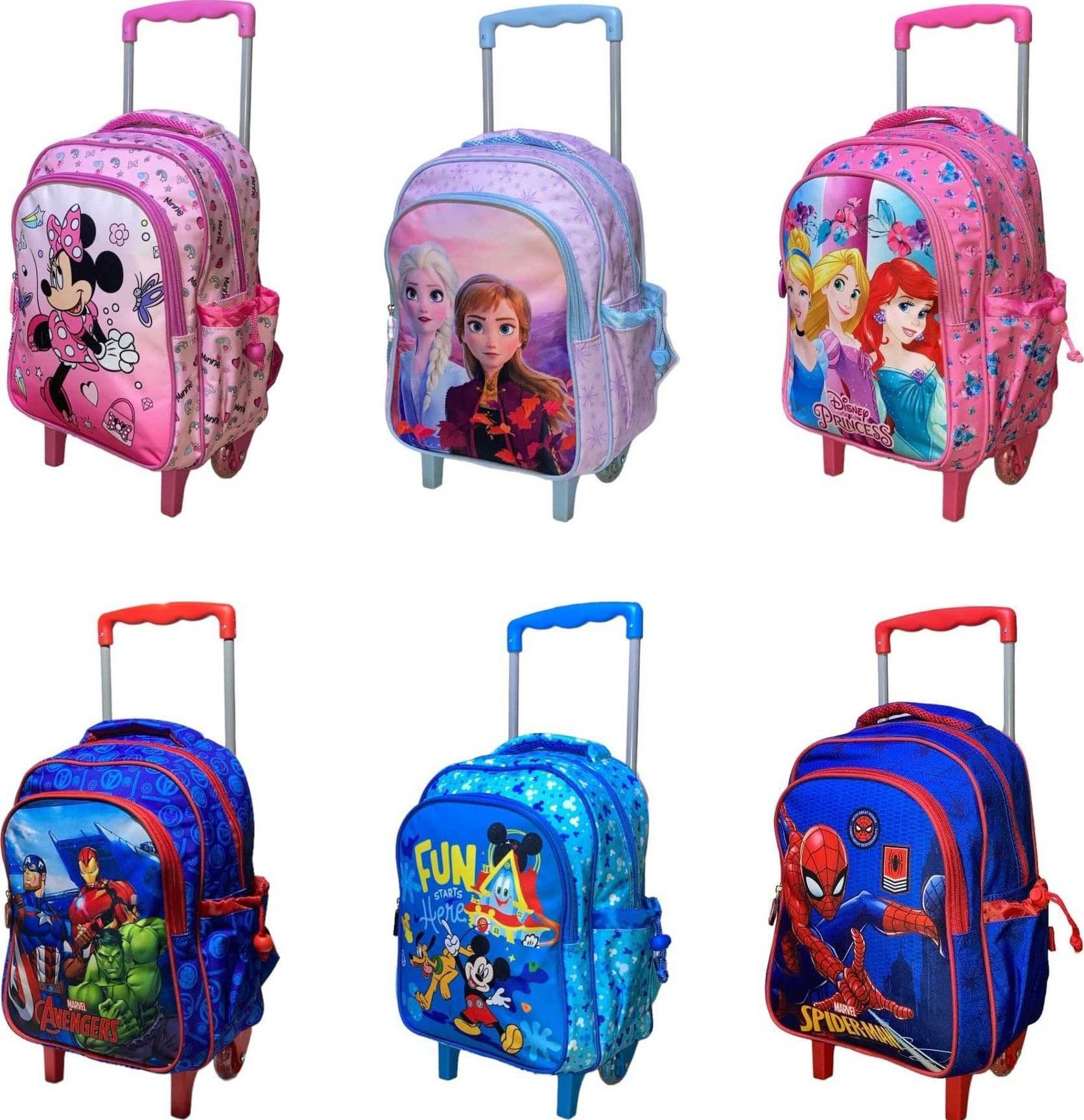 Trolley asilo Dim. 31 x 24 x 15 cm prodotto ufficiale disney Cancelleria e prodotti per ufficio/Scuola e materiale didattico/Materiale scolastico/Cartelle e zaini per la scuola/Zainetti per bambini Store Kitty Fashion - Roma, Commerciovirtuoso.it