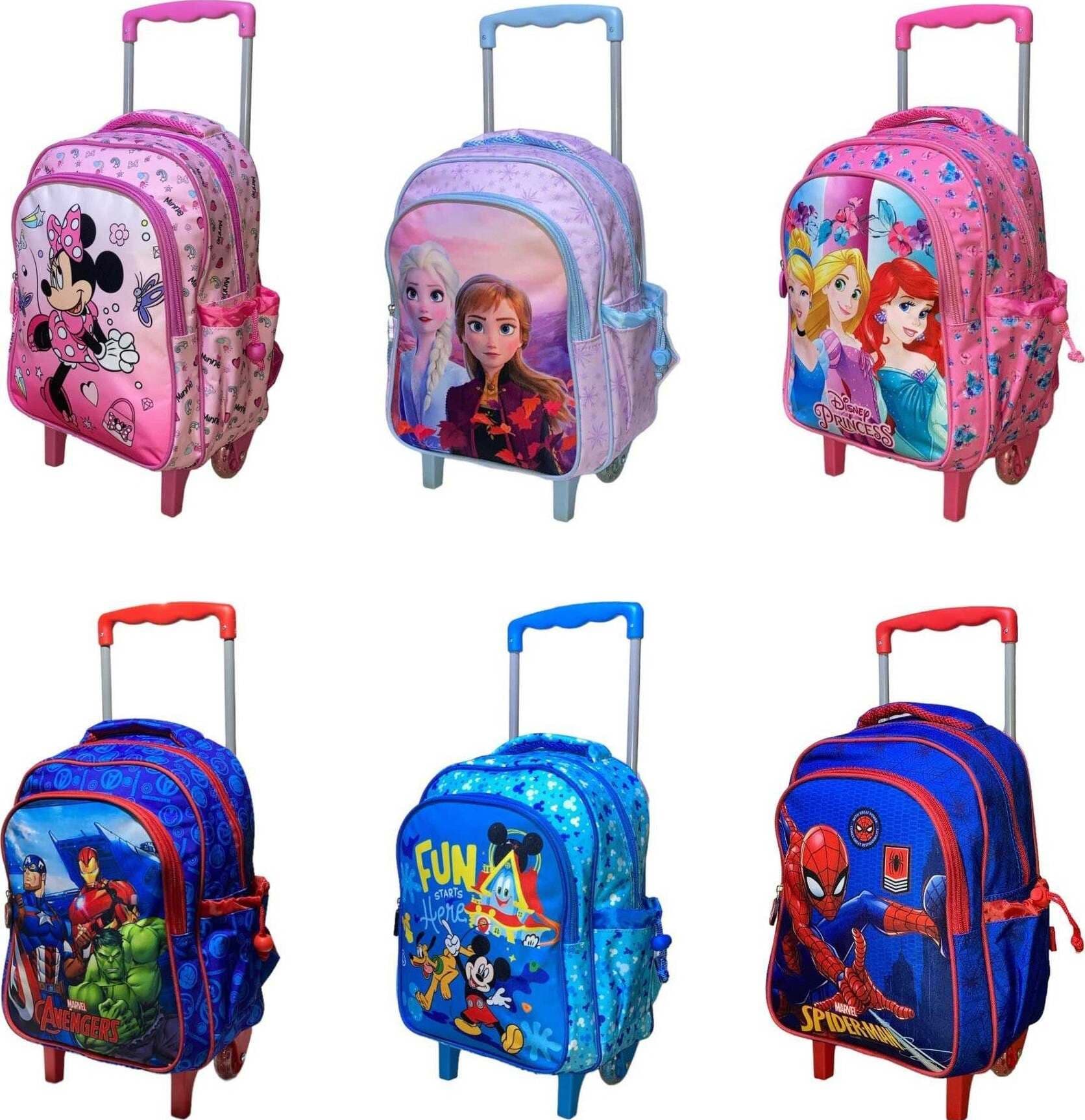Trolley asilo Dim. 31 x 24 x 15 cm prodotto ufficiale disney Cancelleria e prodotti per ufficio/Scuola e materiale didattico/Materiale scolastico/Cartelle e zaini per la scuola/Zainetti per bambini Store Kitty Fashion - Roma, Commerciovirtuoso.it