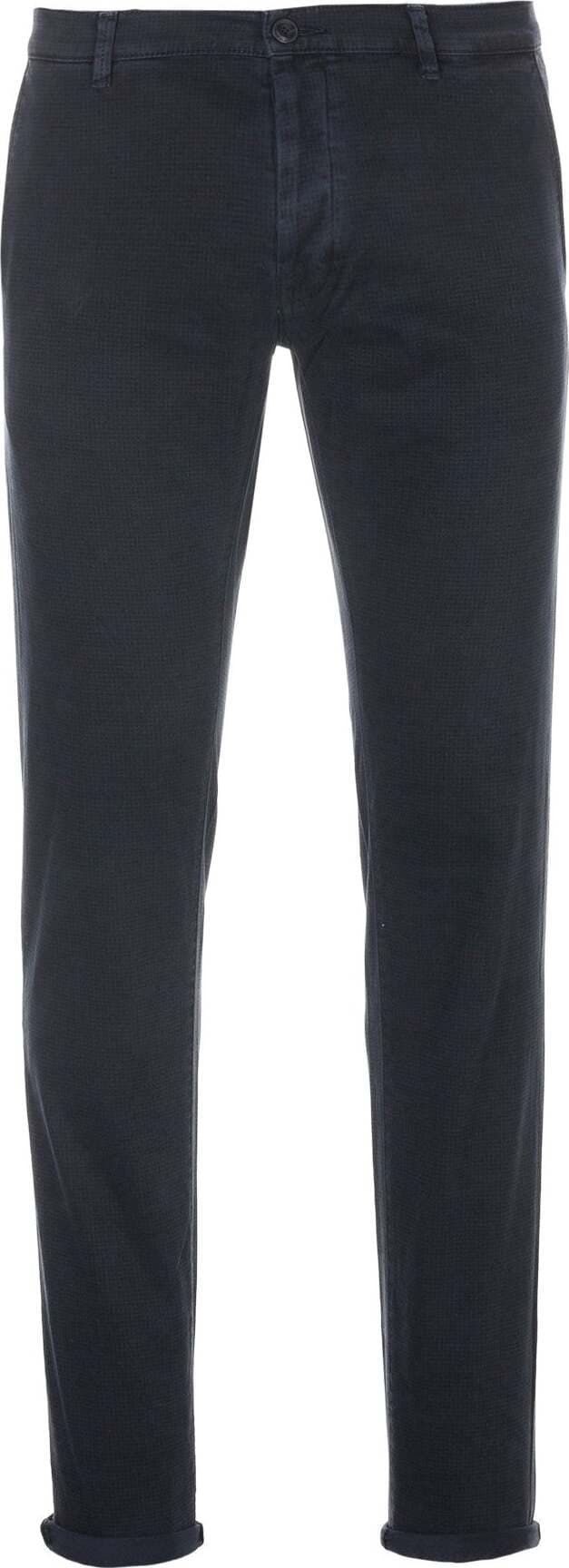 Trussardi Pantalone Uomo Chino microquadri Blu Moda/Uomo/Abbigliamento/Pantaloni Scontolo.net - Potenza, Commerciovirtuoso.it