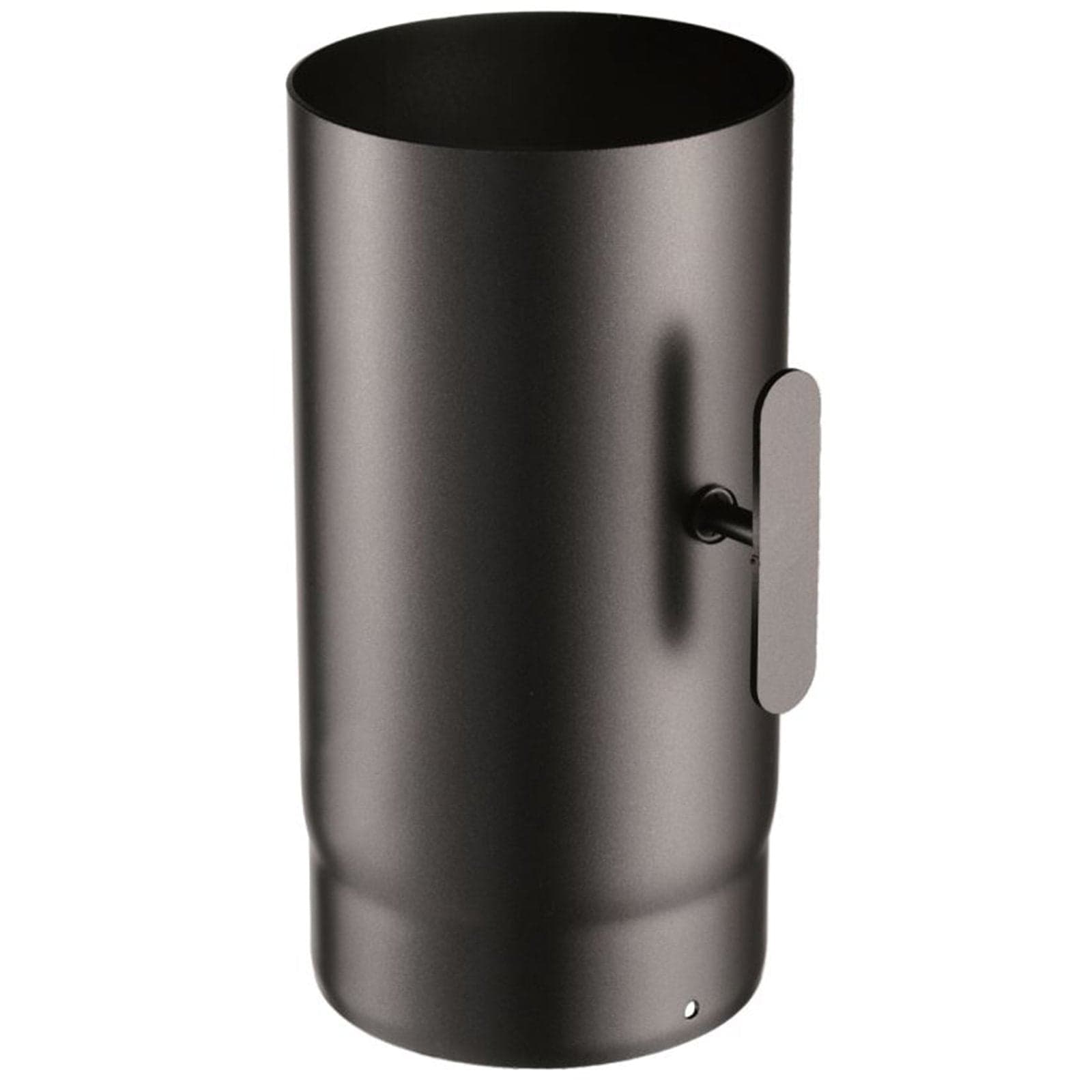 Tubo in acciaio nero con valvola di ispezione per stufa a legna da 2 mm in Tubi di scarico La Zappa - Altamura, commercioVirtuoso.it