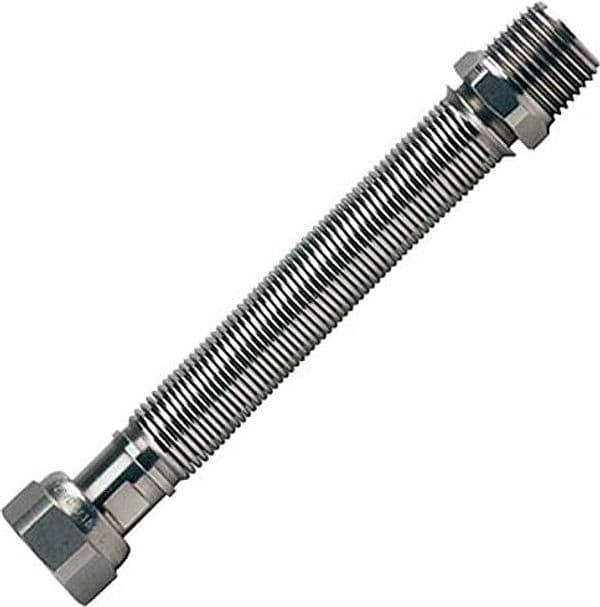 TUBO-ESTENSIBILE-IN-ACCIAIO-INOX-PER-SCALDABAGNO-E-CALDAIA-130-220MM---ATTACCO-MASCHIO-E-FEMMINA