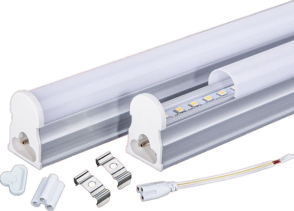 TUBO T5 NEON LED 6 10 15 18 W WATT 30 60 90 120 CM LUCE FREDDA NATURALE CALDA Trade Shop italia - Napoli, Commerciovirtuoso.it