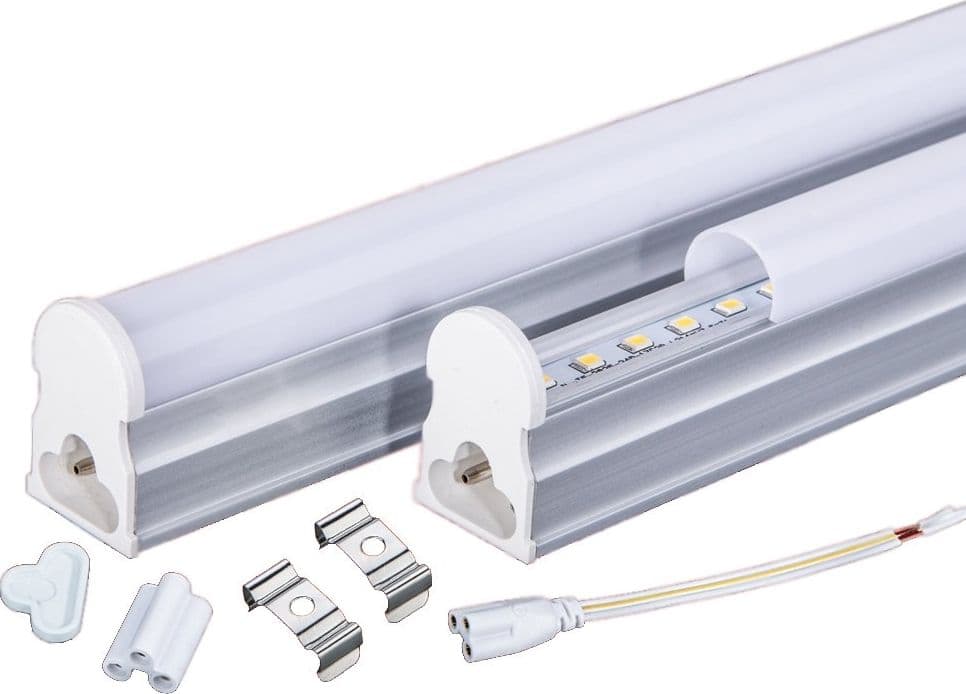 TUBO T5 NEON LED 6 10 15 18 W WATT 30 60 90 120 CM LUCE FREDDA NATURALE CALDA Trade Shop italia - Napoli, Commerciovirtuoso.it