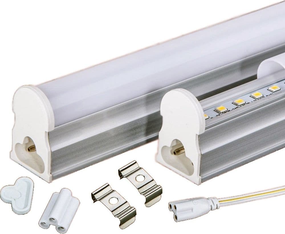 TUBO T5 NEON LED 7 W WATT 60 CM 630 LUMEN PER USO INTERNO LUCE BIANCA PLAFONIERA Trade Shop italia - Napoli, Commerciovirtuoso.it