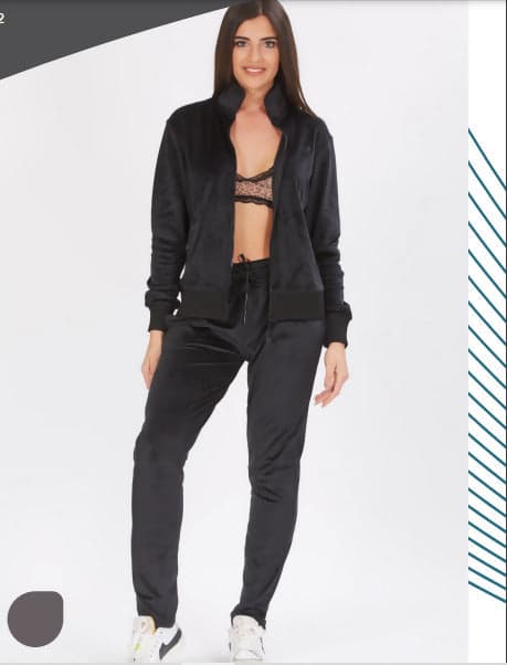 Tuta Donna In Ciniglia Misura Calibrata Felpa Full Zip E Polsini Nazareno Gabrielli Ideale Per La Palestra Moda/Donna/Abbigliamento/Abbigliamento sportivo/Completi sportivi/Tute da ginnastica La Bottega di Giò - Gravina di Catania, Commerciovirtuoso.it