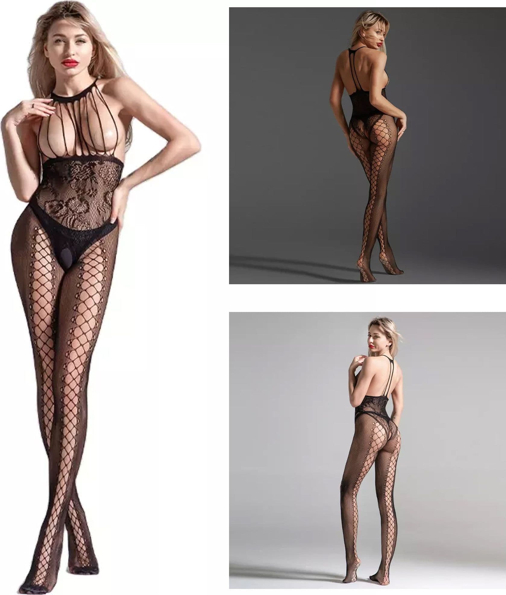 Tutina A Rete Catsuit Lingerie Hot Completo Sexy Con Ricami Tg Unica Nero 75219 Emozioni piccanti (vm18) > Intimo Sexy Trade Shop italia - Napoli, Commerciovirtuoso.it