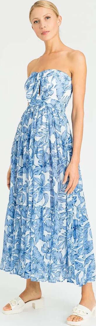 TWINSET | Abito lungo a fascia Moda/Donna/Abbigliamento/Vestiti/Casual You Store - Messina, Commerciovirtuoso.it