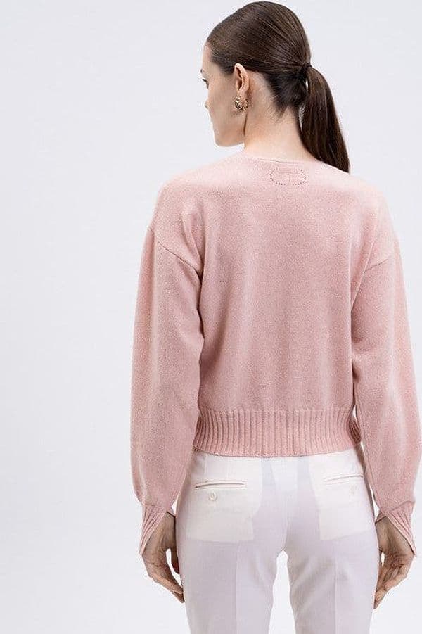 Twinset Maglione Donna in Cachemire – dietro