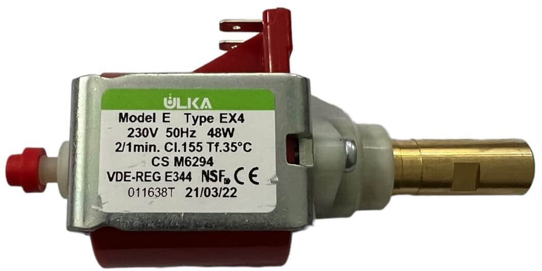 Ulka EX Pompa Elettrica Per Macchina Da Caffè in Componenti interne ed esterne per macchine da caffè Colella Ricambi - Casoria, commercioVirtuoso.it