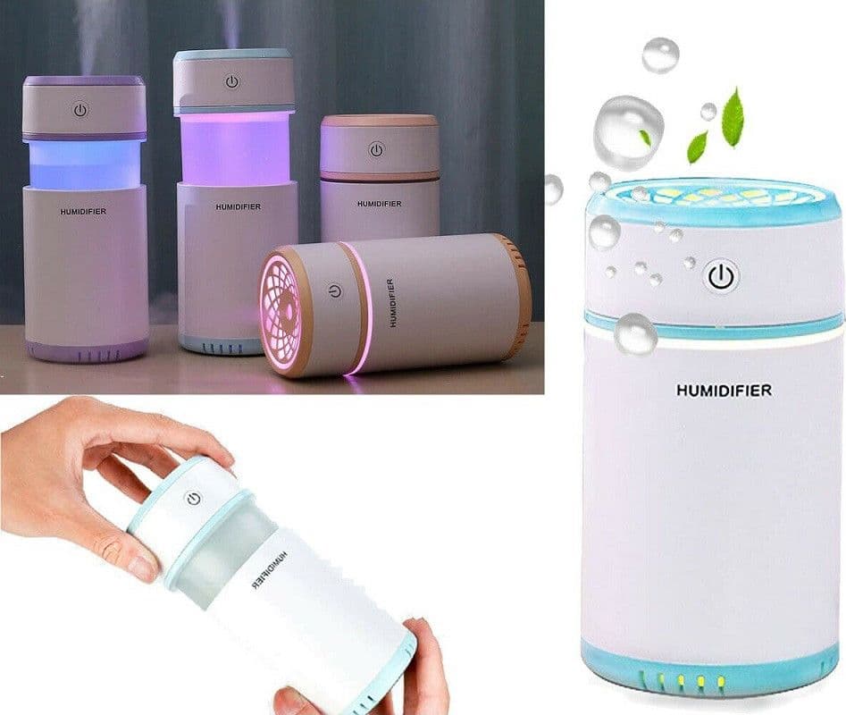 Umidificatore Ultrasuoni Led Casa Auto Purificatore Aria Mini Portatile 200ml Casa, arredamento e bricolage > Accessori Casa > Diffusore Ambiente Trade Shop italia - Napoli, Commerciovirtuoso.it