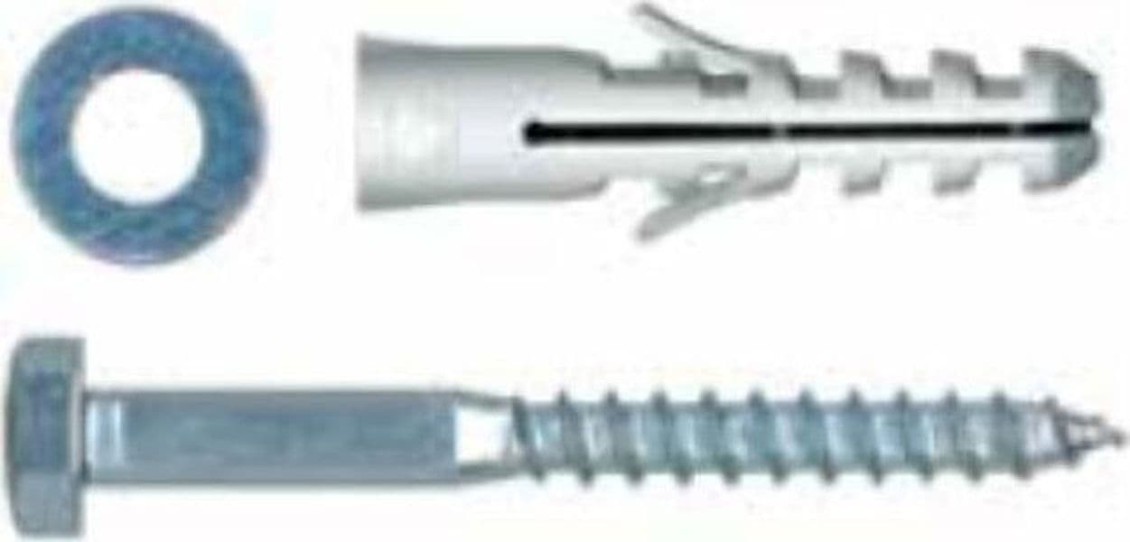 UNIFIX---4-PEZZI---TASSELLI-IN-NYLON-CON-VITE-TESTA-ESAGONALE-16X80MM+16MM