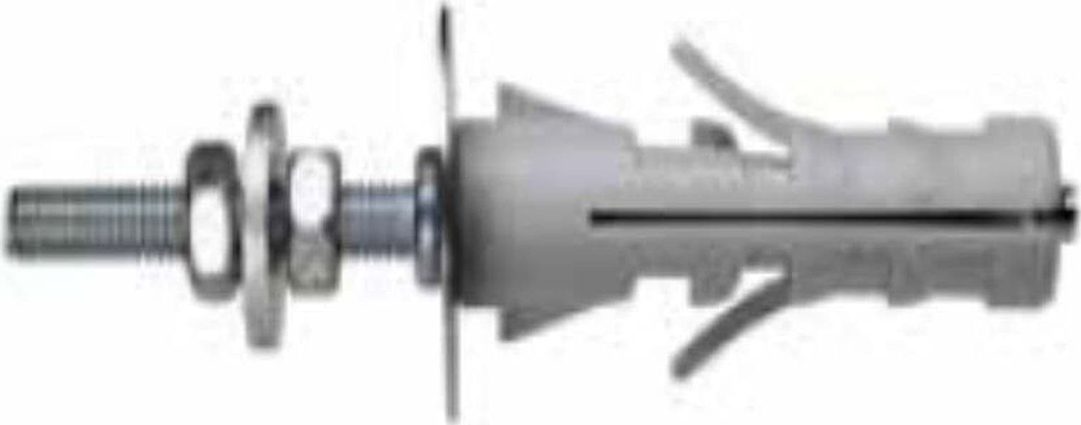 UNIFIX---6-PEZZI---TASSELLI-IN-NYLON-6.6-CON-PITONERIA---BARRA-FILETTATA-5MM