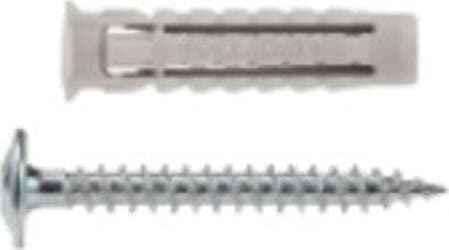 UNIFIX---TASSELLO-IN-NYLON-UNIVERSALE-CON-BORDINO-CON-VITE-ATESTA-PIANA-LARGA-6X30MM-50PZ