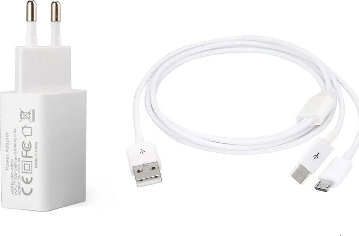 USB POWER ADAPTER - 2A 100-240VAC per IPHONE, AIRPODS, SAMSUNG con Cavo USB Splitter USB-C Micro USB in Adattatori 85cento.it - Potenza, commercioVirtuoso.it