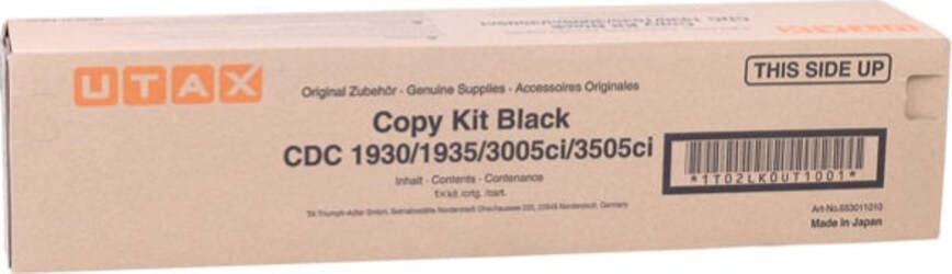 Utax - Copy Kit - Nero - 653011010 - 25.000 pag Elettronica/Informatica/Stampanti e accessori/Accessori per stampanti a inchiostro e laser/Cartucce d'inchiostro Eurocartuccia - Pavullo, Commerciovirtuoso.it