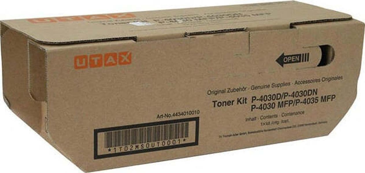 Utax - Toner - Nero - 4434010010 - 12.500 pag Elettronica/Informatica/Stampanti e accessori/Accessori per stampanti a inchiostro e laser/Cartucce d'inchiostro Eurocartuccia - Pavullo, Commerciovirtuoso.it