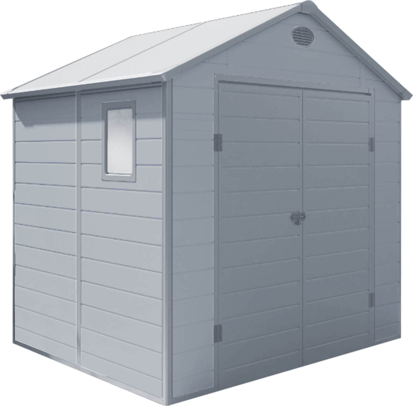 UTILITY---casetta-in-resina-da-giardino-porta-attrezzi-cm-190x192x226-h-Grigio-chiaro-Milani-Home