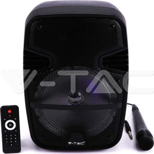 V-TAC AUDIO VT-6208 SOUNDOR 8 CASSA ATTIVA 15W WIRELESS CON BLUETOOTH KARAOKE LED RGB TELECOMANDO E MICROFONO - SKU 7735 Strumenti Musicali/Attrezzatura per karaoke/Sistemi Zencoccostore - Formia, Commerciovirtuoso.it