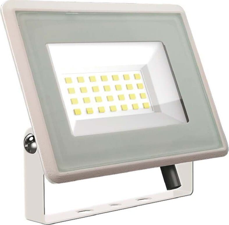 V-Tac Faro Proiettore LED SMD 20W Ultra Sottile Esterno Colore Bianco Naturale 4000K VT-4924 in Proiettori 85cento.it - Potenza, commercioVirtuoso.it