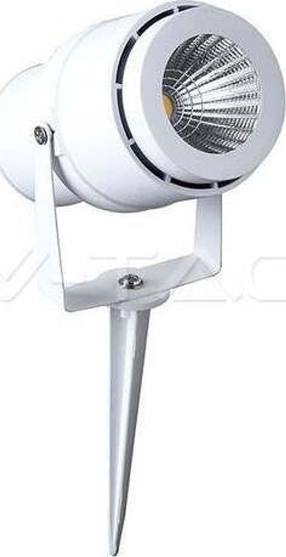 V-TAC VT-857 FARETTO LED COB DA GIARDINO 12W 720 lm CON PICCHETTO COLORE BIANCO IP65 - SKU 217547 / 217548 Illuminazione/Illuminazione per esterni/Luci per sentieri Zencoccostore - Formia, Commerciovirtuoso.it