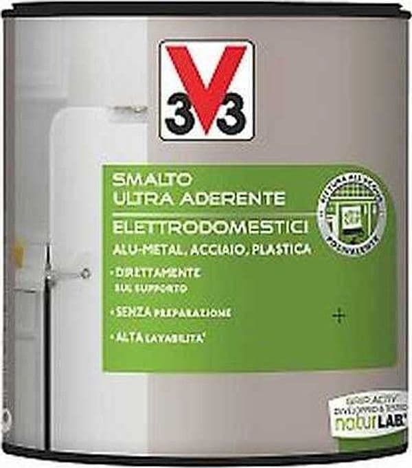 V33-SMALTO-ULTRA-ADERENTE-PER-ELETTRODOMESTICI-0,500ML-GRIGIO-CARBONATO-SATINATO