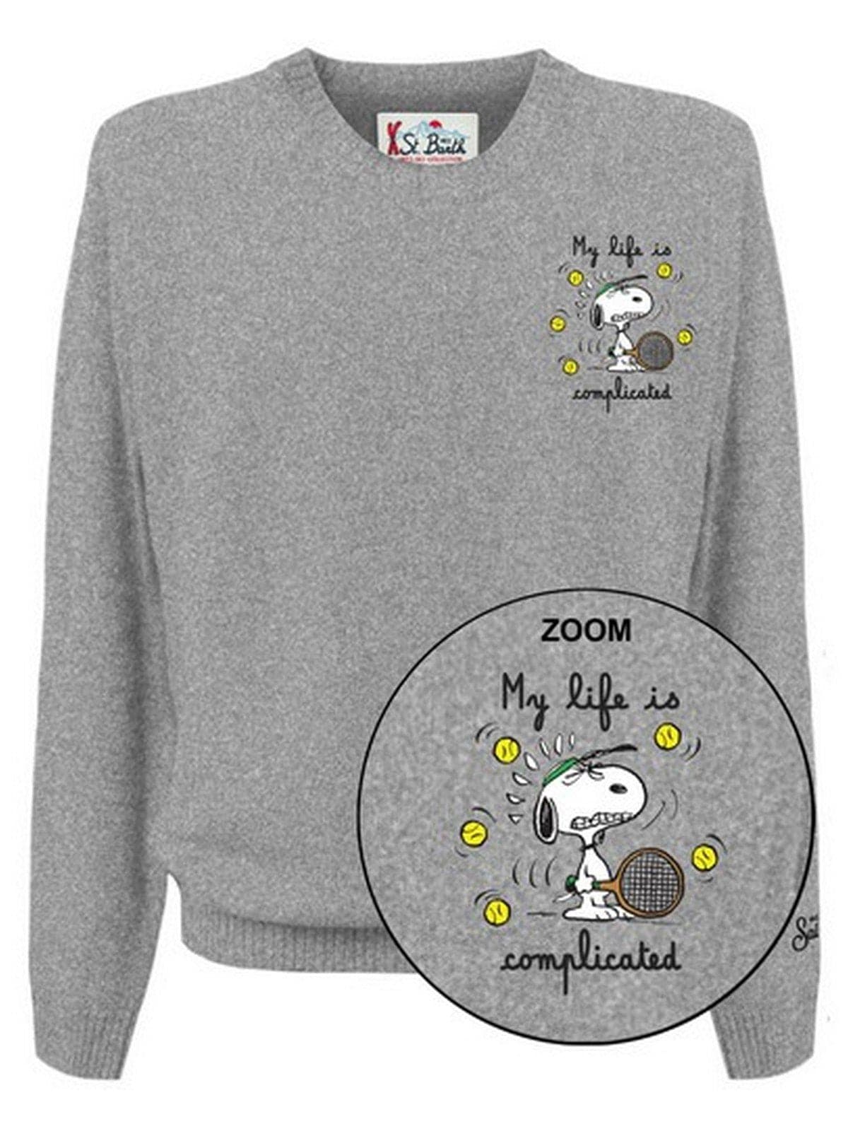 MC2 SAINT BARTH felpe senza cappuccio uomo mc2 saint barth - heron light embry snoopy complicated 15m - grigio da uomo in Felpe senza cappuccio Drestige - Casamassima, commercioVirtuoso.it