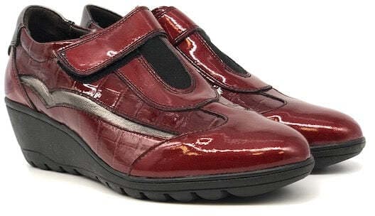 VAINER Sneaker donna in pelle stampato rettile bordo laminato in Stivali Calzature Durello - Agna, commercioVirtuoso.it