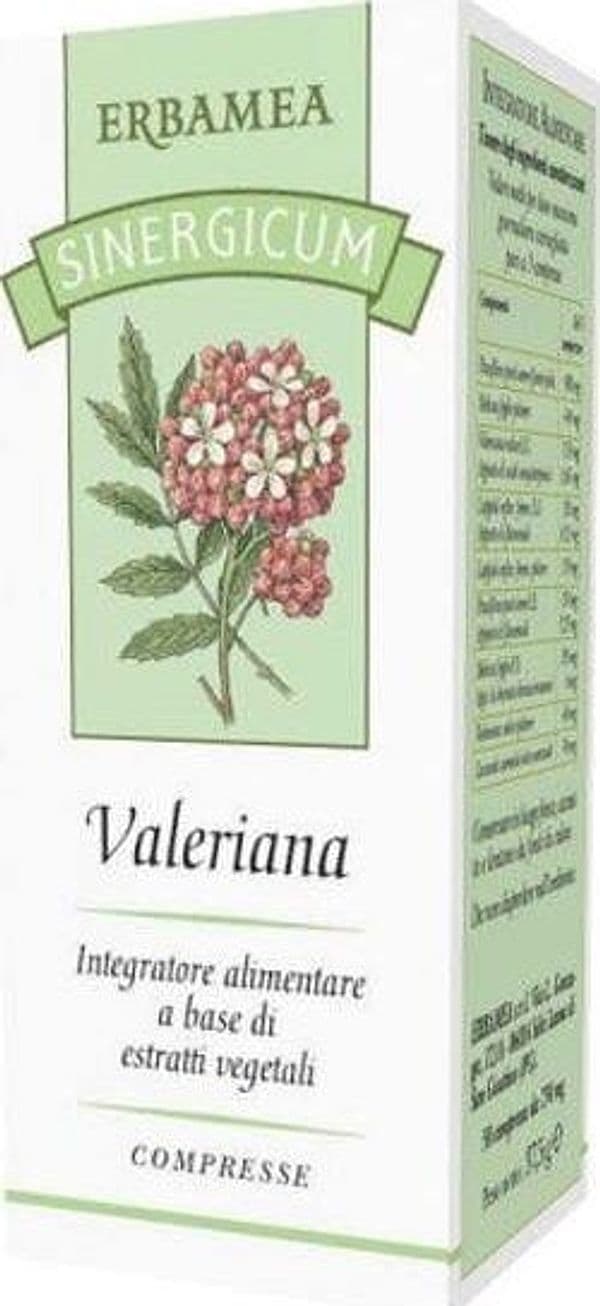 VALERIANA-SINERGICUM-integratore-alimentare-50-compresse-Erbamea