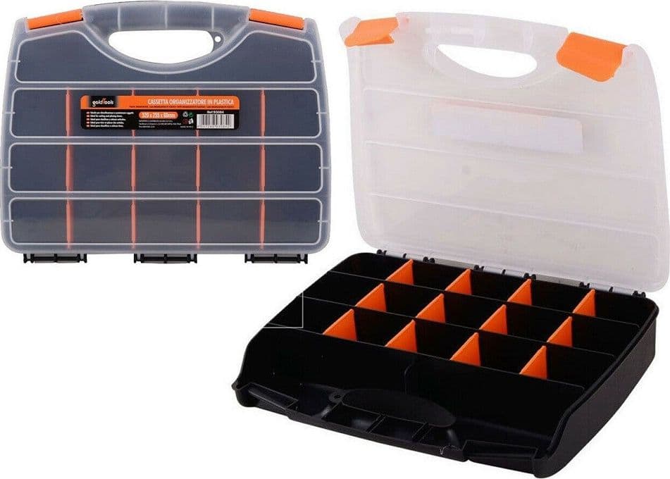 Valigetta Cassetta Porta Attrezzi Minuteria Organizer 320x255x60mm 17 Scomparti Casa, arredamento e bricolage > Bricolage e fai da te > Cassette Attrezzi Trade Shop italia - Napoli, Commerciovirtuoso.it