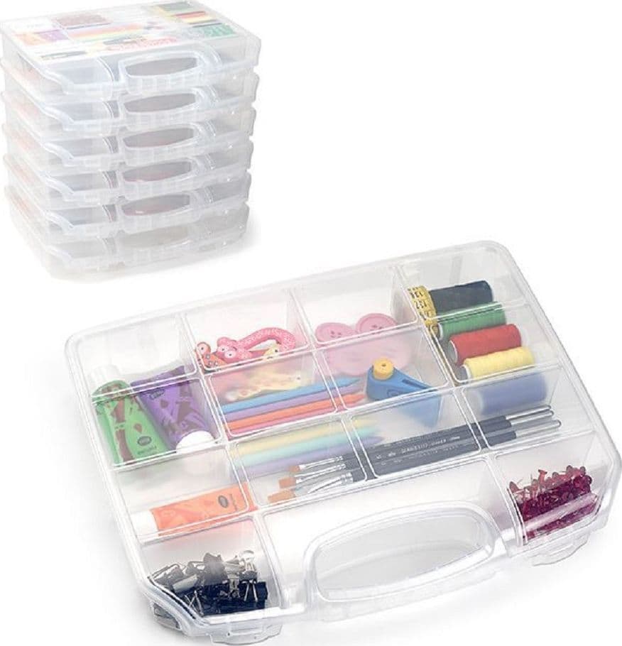 Valigetta Neptuno Kit Accessori Per Cucito Pittura Scuola Hobby Scomparti 12056 Casa e cucina/Hobby creativi/Cucito/Strumenti/Set e kit da cucito Trade Shop italia - Napoli, Commerciovirtuoso.it