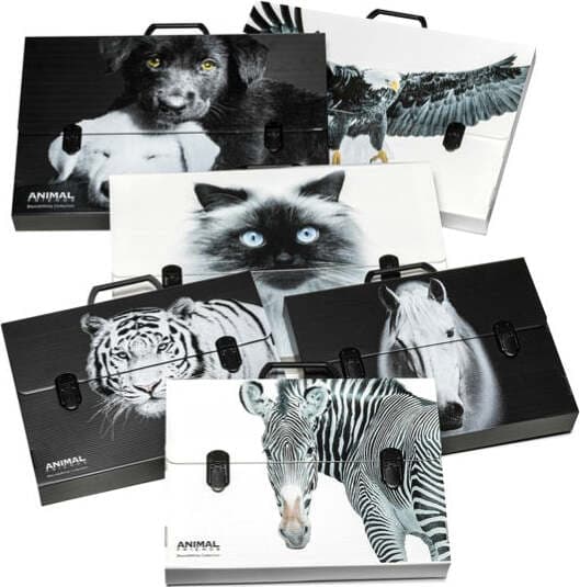 Valigetta polionda Animal Friends - 38 x 53 cm - dorso 5 cm - fantasie assortite - Ri.Plast Cancelleria e prodotti per ufficio/Scuola e materiale didattico/Materiale scolastico/Cartelle e zaini per la scuola/Cartelle tecniche rigide Eurocartuccia - Pavullo, Commerciovirtuoso.it