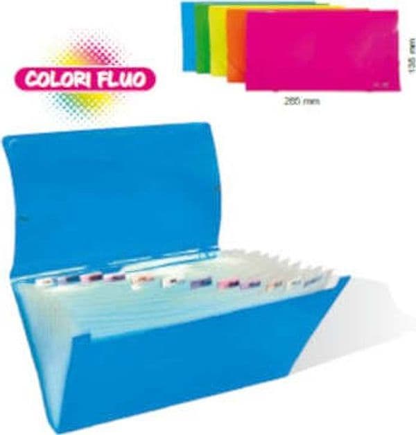 Valigetta porta documenti Colori FLUO Assortito Arda