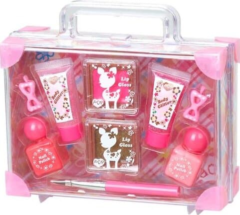 Valigetta-Trucco-Pop-trasparente-con-tantissimi-accessori