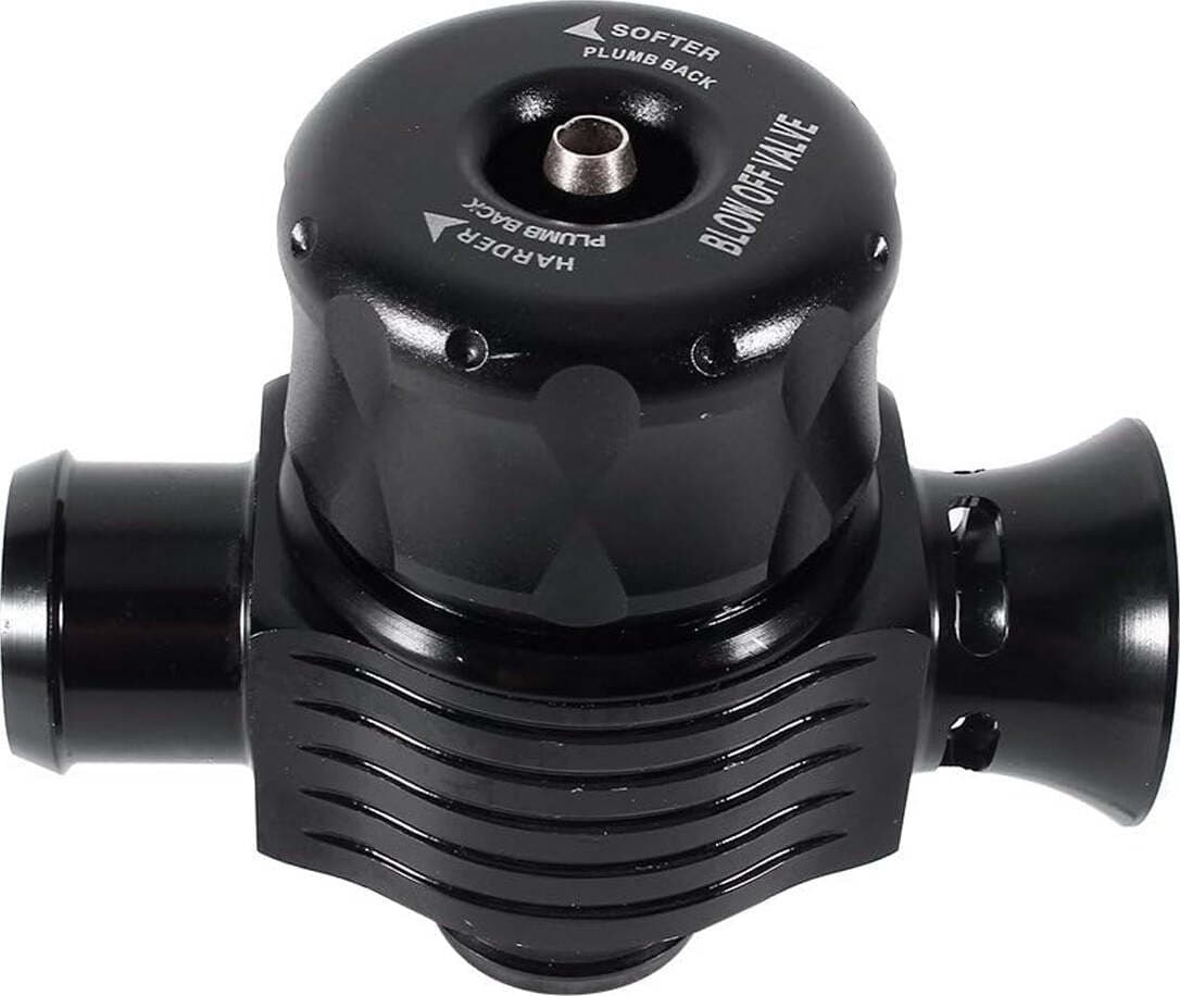 Valvola di Scarico Doppio Universale 25mm Auto lega di alluminio nero - Turbo Blow Off Valve in Valvole di scarico 85cento.it - Potenza, commercioVirtuoso.it