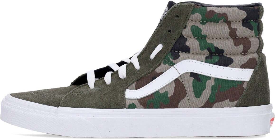 VANS-Scarpa-Alta-Uomo-Sk8-hi-Camo-Olive/white-da-uomo