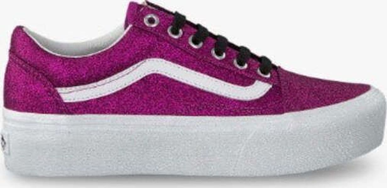 VANS-Sneakers-Donna-Old-Skool-Platform-GLITTER-Viola