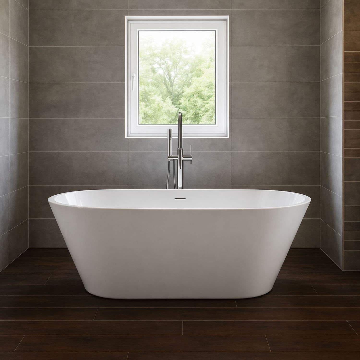 Vasca Da Bagno Free Standing 002 Acrilico Bianco Lucido Ovale L138xH57xP75 Fai da te/Attrezzature per cucine e bagni/Attrezzature per bagni/Vasche da bagno/Vasche da bagno con piedini Ogomondo - Martina Franca, Commerciovirtuoso.it
