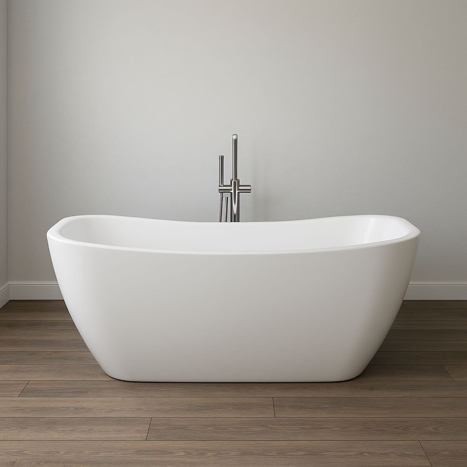 Vasca Da Bagno Free Standing 007 Acrilico Bianco Lucido Rettangolare L180Xh72XP83 Fai da te/Attrezzature per cucine e bagni/Attrezzature per bagni/Vasche da bagno/Vasche da bagno con piedini Ogomondo - Martina Franca, Commerciovirtuoso.it
